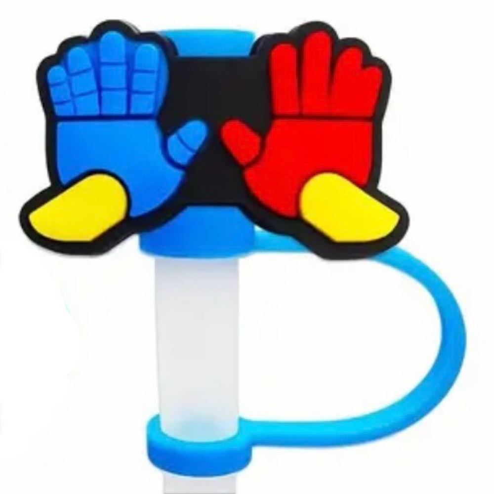 Straw Topper HANDS Autism Awareness For Stanley/Yeti Cups 30/40 oz., 10m…